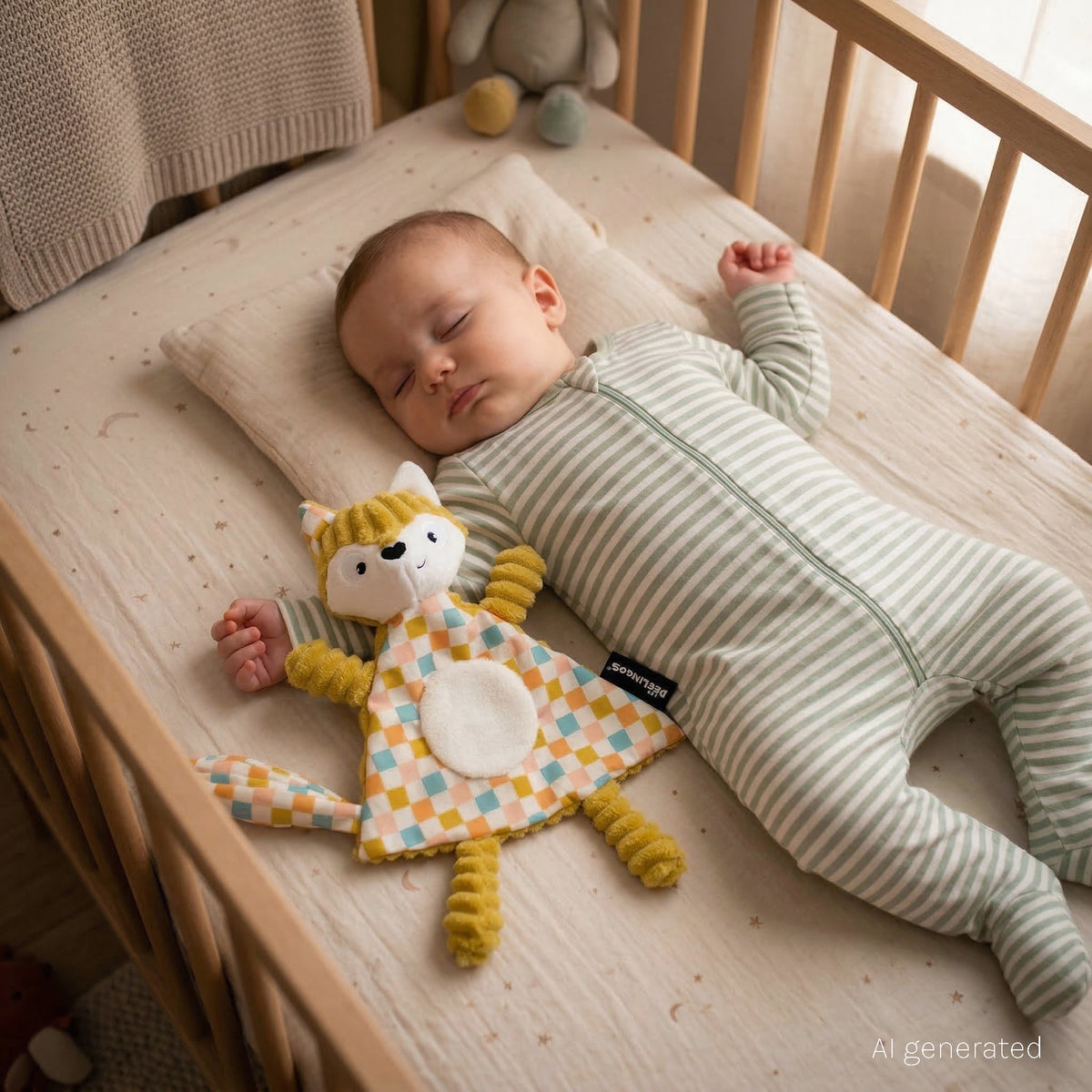 Doudou baby Cyranos le renard
