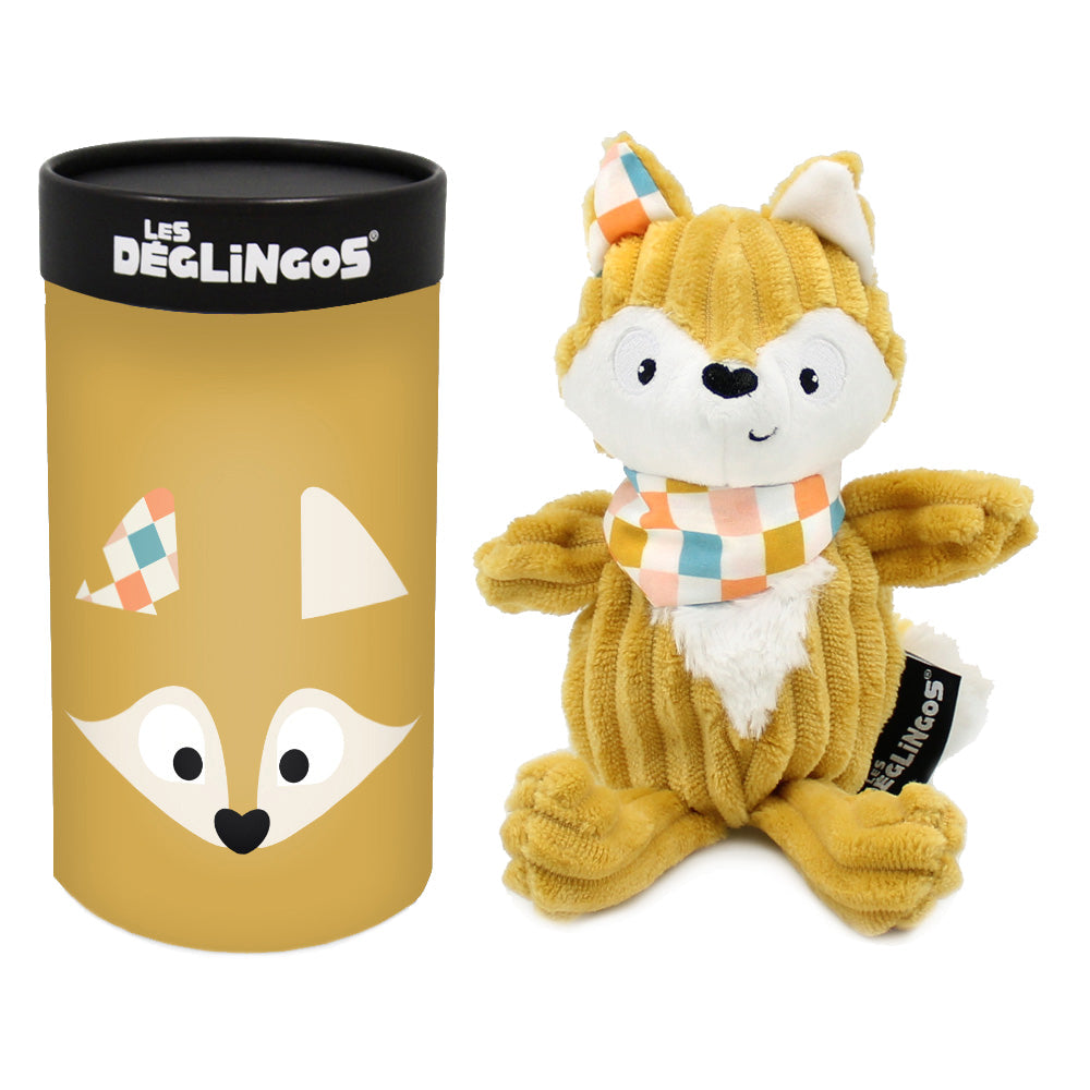 Peluche avec boîte cadeau Petit Simply Cyranos le renard