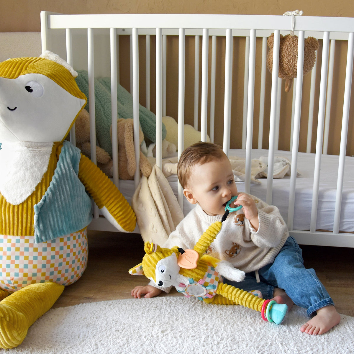 Peluche d'activités nomade Cyranos le renard