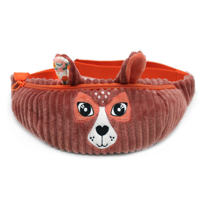 Sac banane en velours côtelé Mélimélos la biche – vue 3