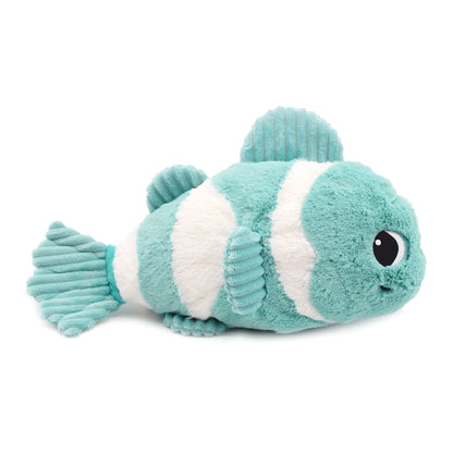 Peluche poisson-clown Bigou maman et son bébé bleu aqua – Les Ptipotos – vue 6