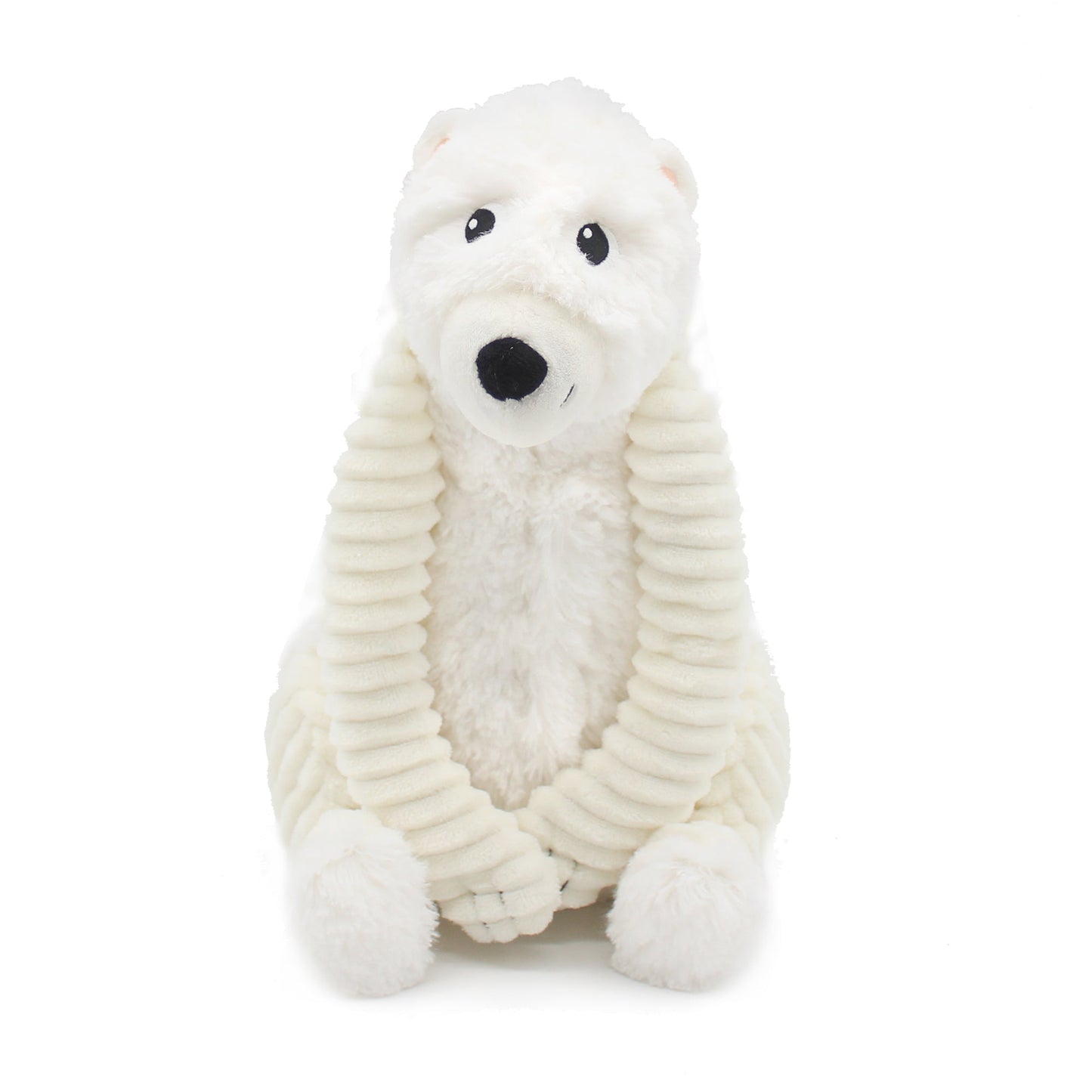 Peluche ours polaire Grobidou maman et son bébé blanc – Les Ptipotos – vue 4