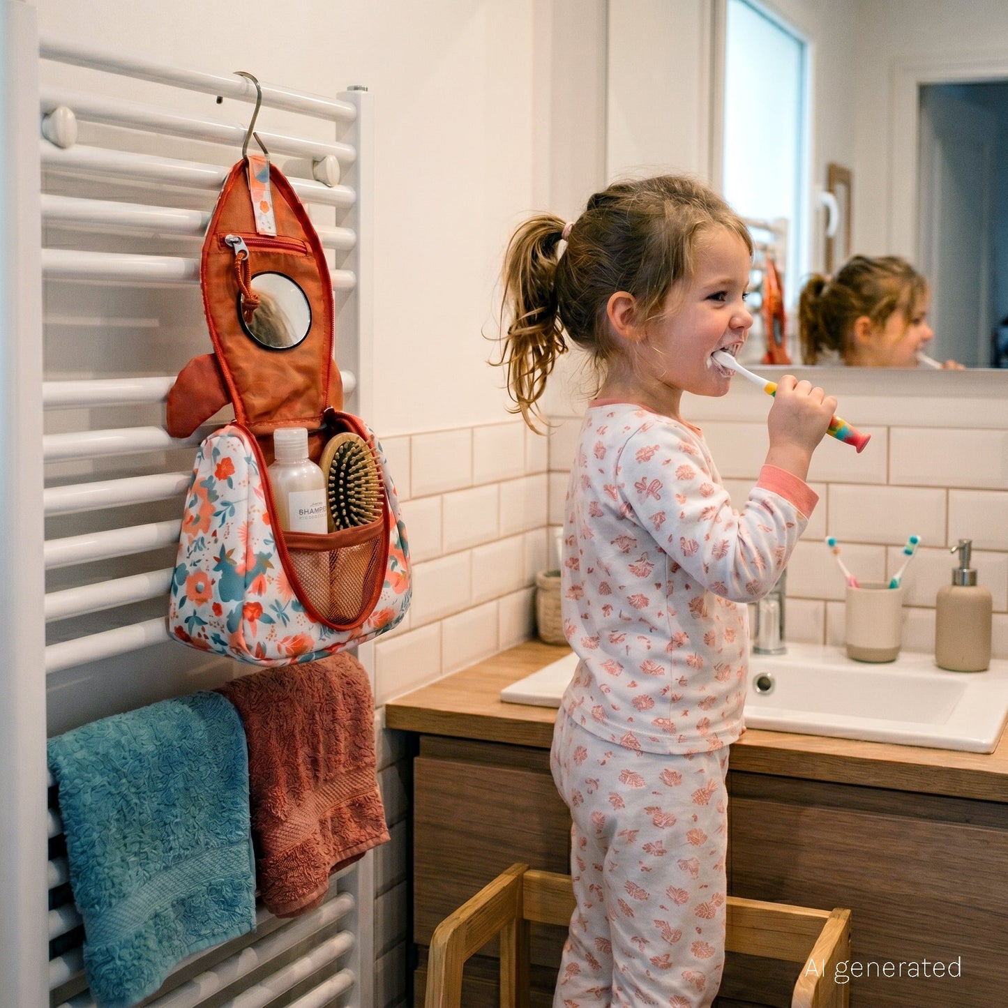 Trousse de toilette enfant Mélimélos la biche – vue 2