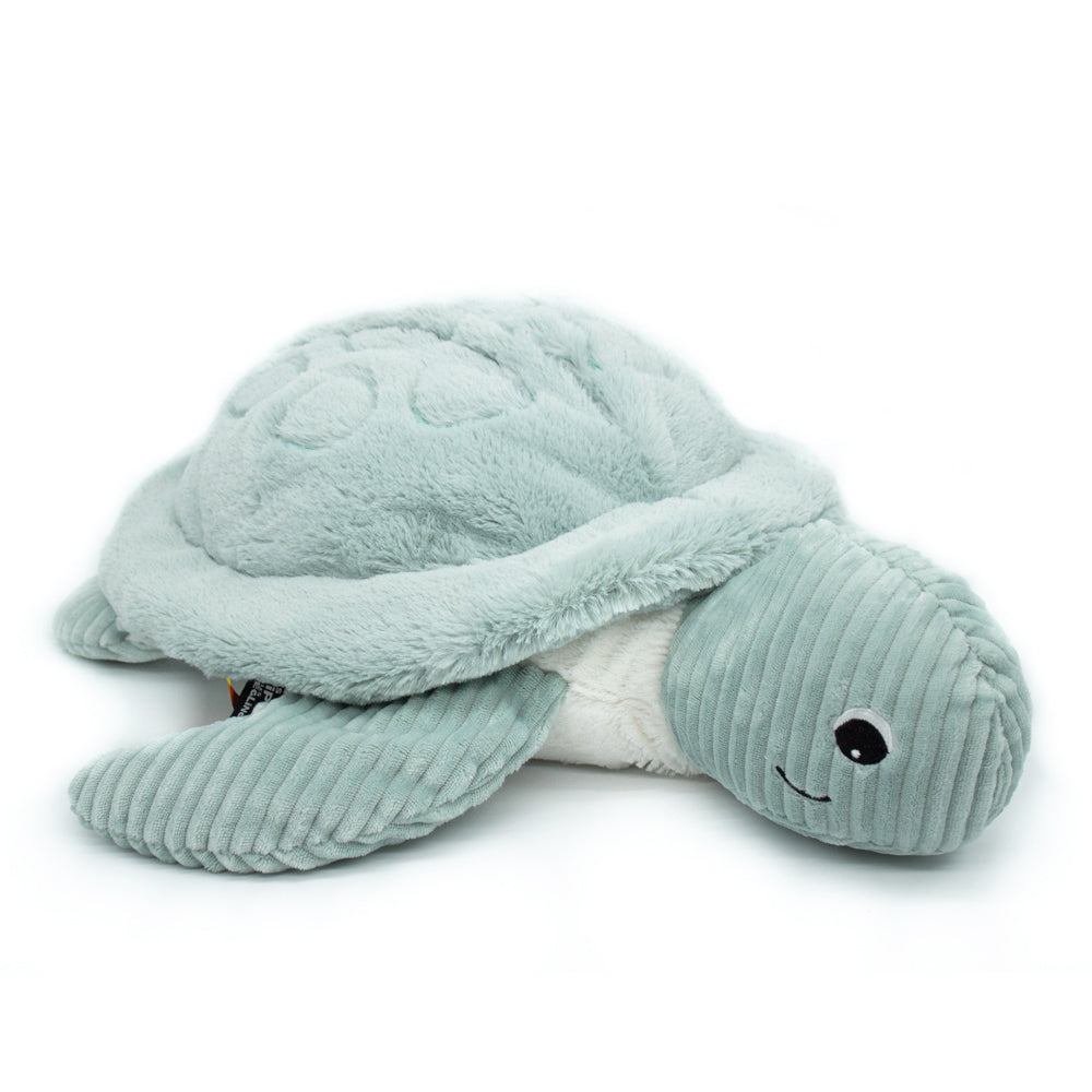 Peluche tortue géante Sauvenou maman et son bébé menthe – Les Ptipotos – vue 4