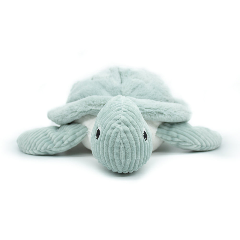 Peluche tortue géante Sauvenou maman et son bébé menthe – Les Ptipotos – vue 6
