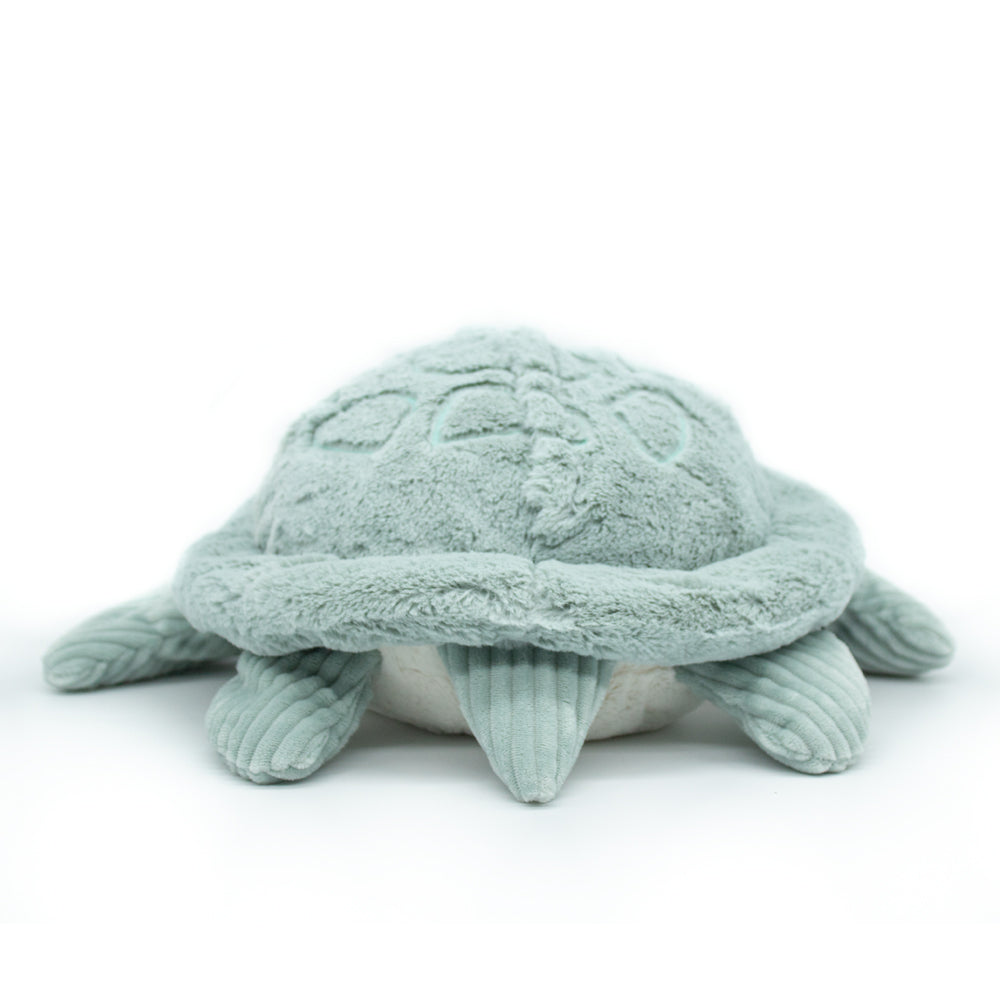 Peluche tortue géante Sauvenou maman et son bébé menthe – Les Ptipotos – vue 7