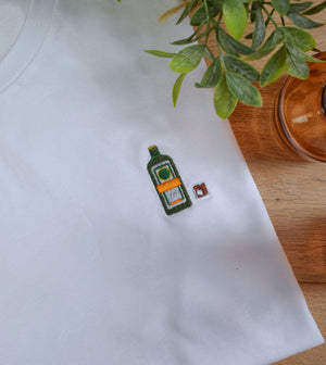 Besticktes T-Shirt Jagermeister