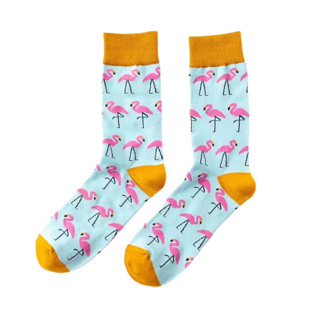 Chaussettes Flamant Rose