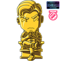 Figurine Gold Chrome Midas