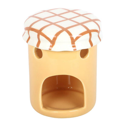 Brûleur d'huile et chauffe-cire Pot de beurre de cacahuète