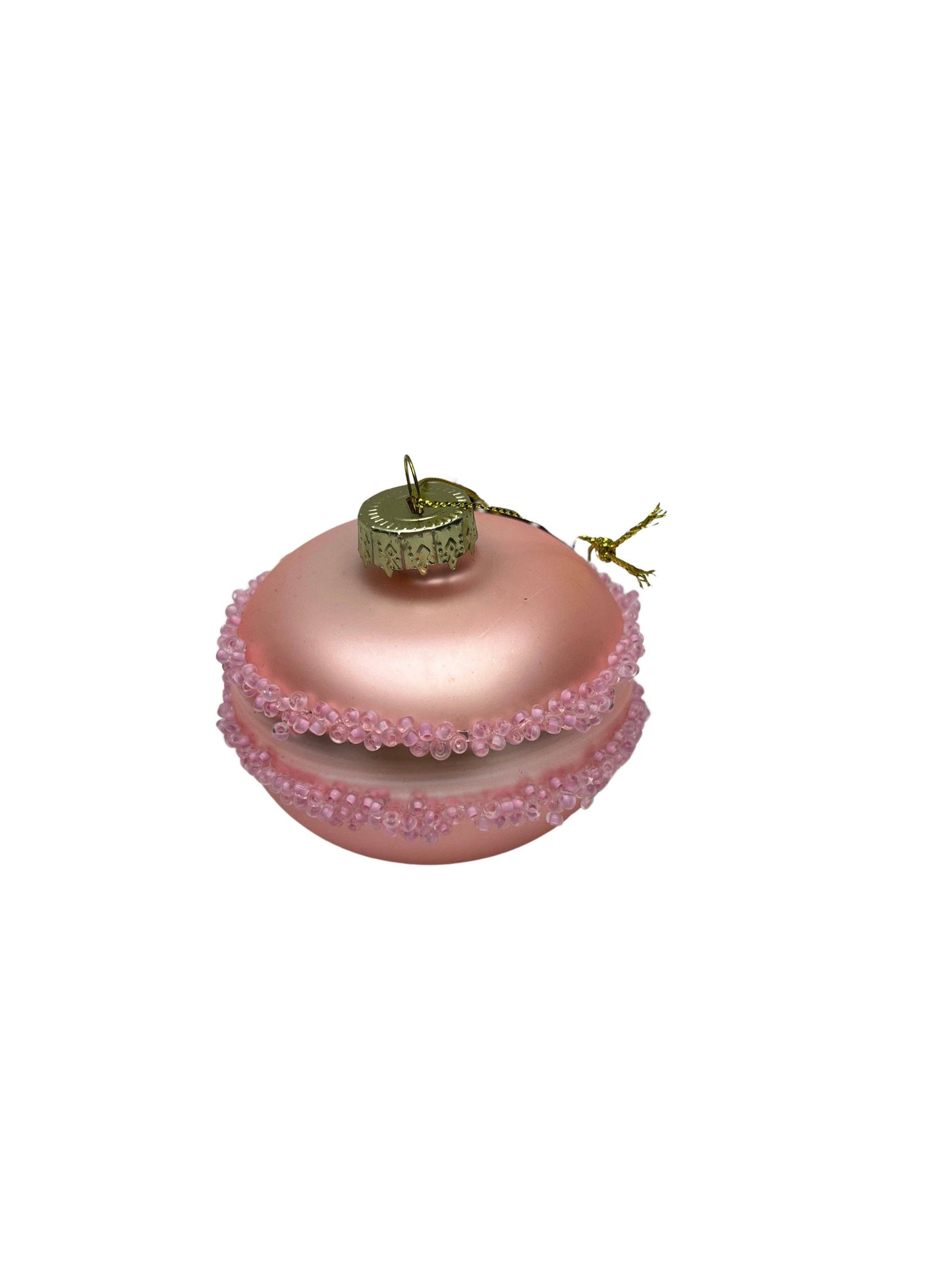Pink Macaron Christmas Ball