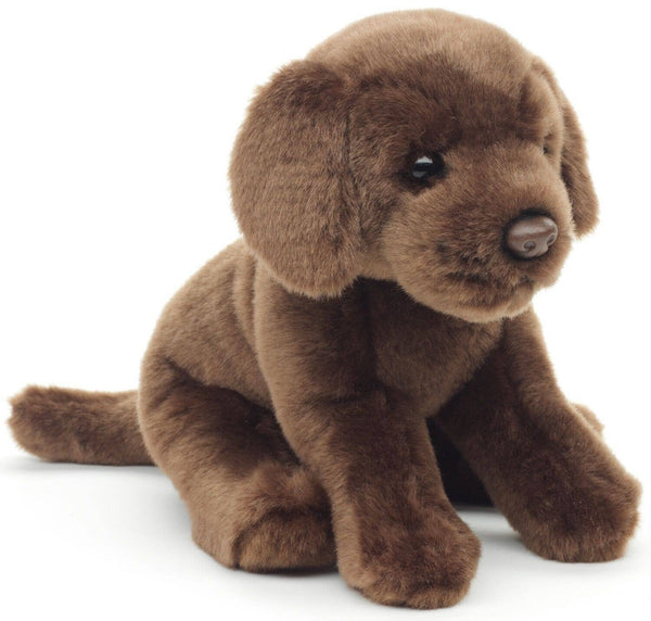 Peluche chiot Labrador marron Uni Toys