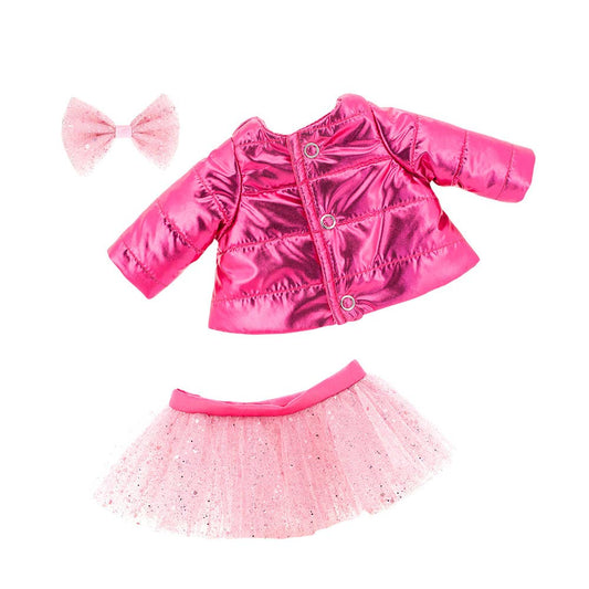 Conjunto de ropa: chaqueta rosa