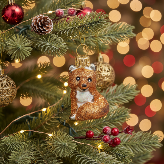 XS Fox Christmas Ball