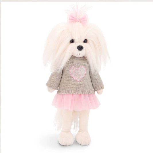 Lucky Mimi Dog Doll: Pink Heart - 38cm
