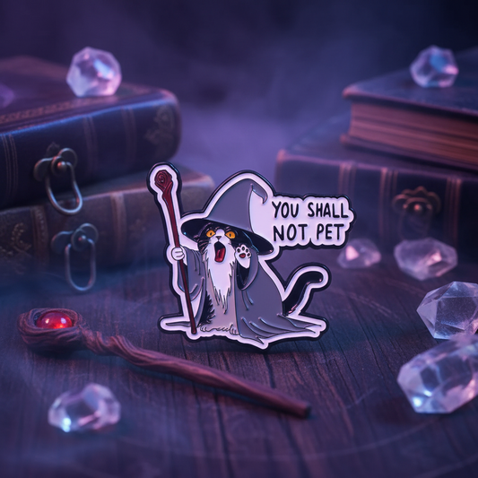 El gato de Pin "No lo acariciarás"