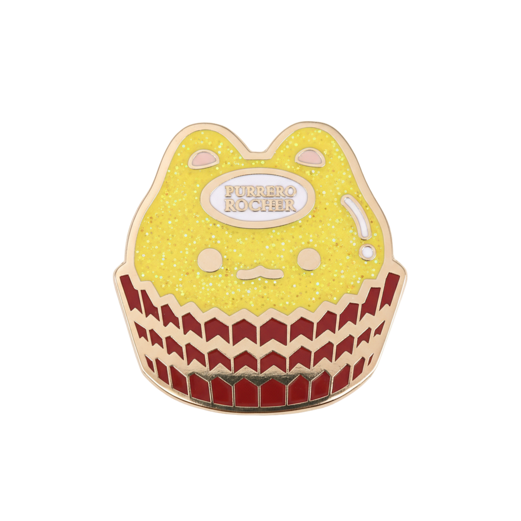 Pin de gato "Purrero Rocher"