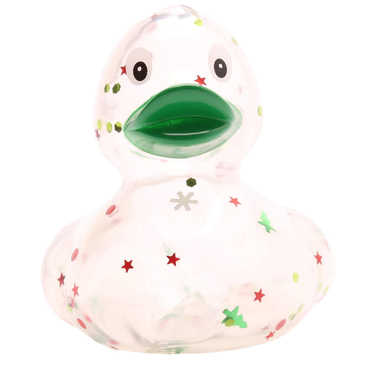 Canard Classique à Paillettes de Noël Vert