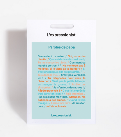 Poster - Paroles de papa