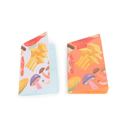 Champignons Bleu Clair A6 Planner Helio Ferretti Vue 4