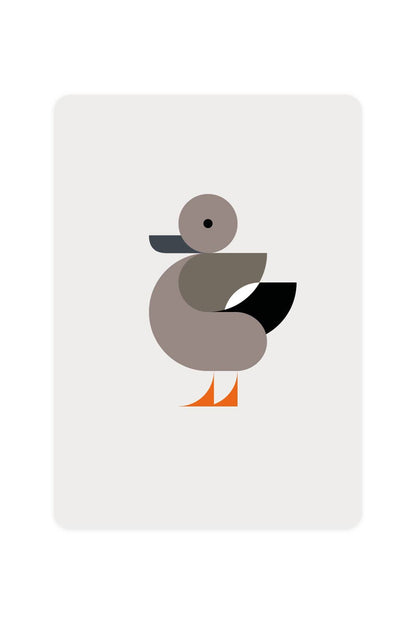 Carte postale avec Creaky Duck