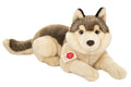 Pluche Wolf Liggend