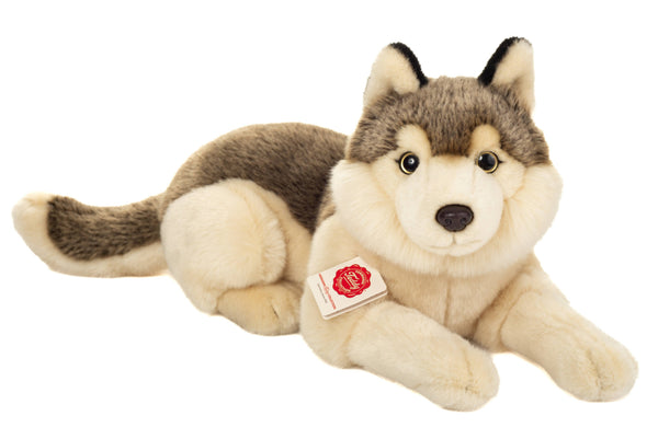Peluche lupo addormentato