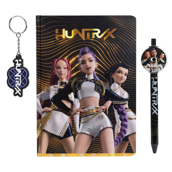 KPop Demon Hunters - Set de carnets - Doré
