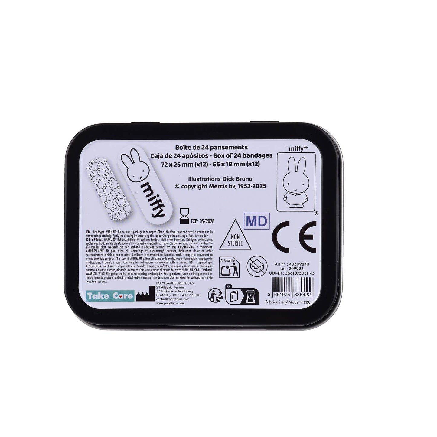 Pansements Miffy x24