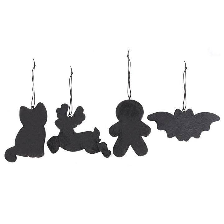 Gingerbread Skeleton Hanging Decorations