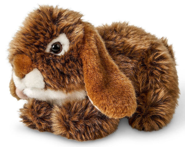 Peluche Lapin Bélier Couché - Marron Uni Toys