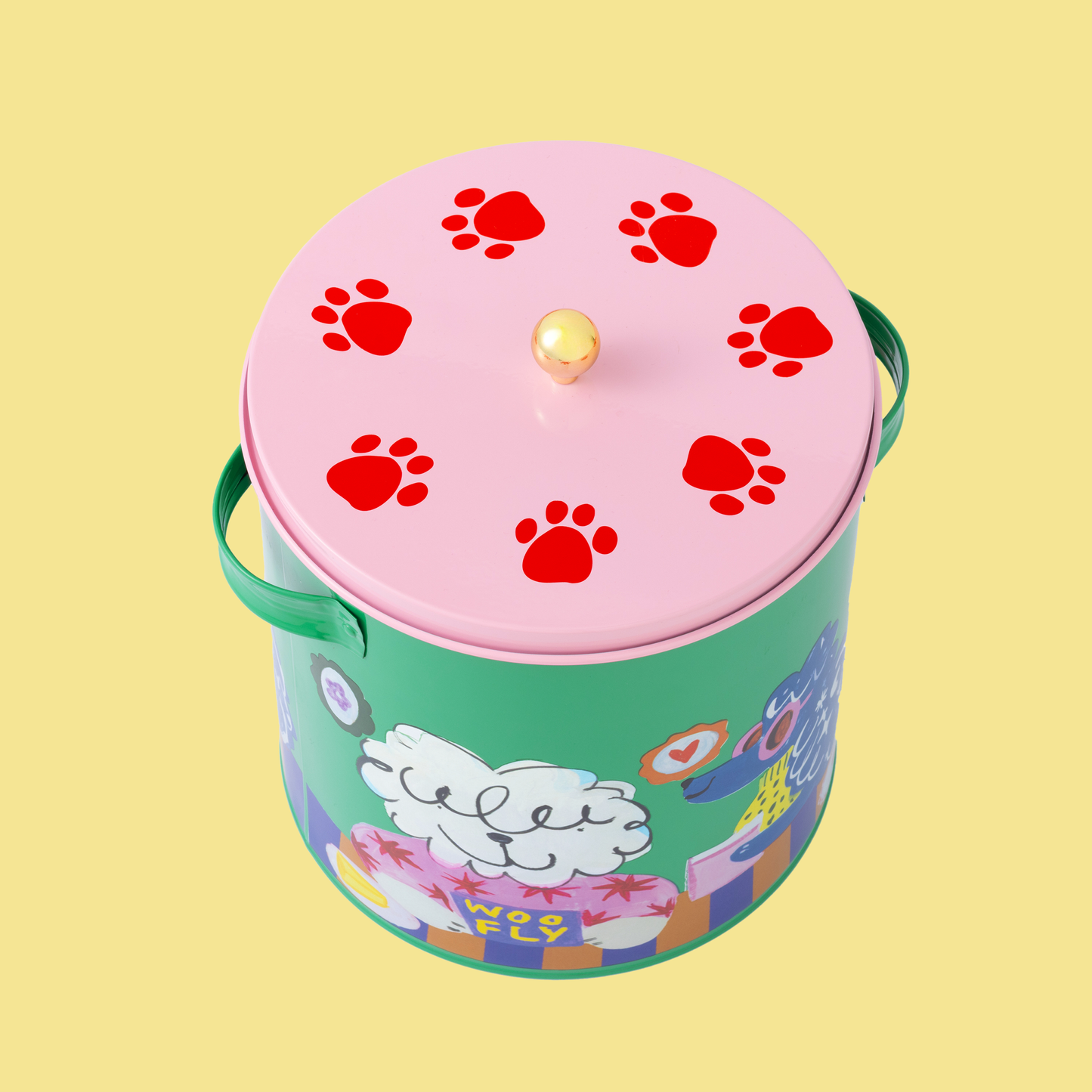 Scatola portaoggetti e pala Cool Dogs Club