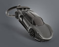 Porta-Chaves Supercarro Preto