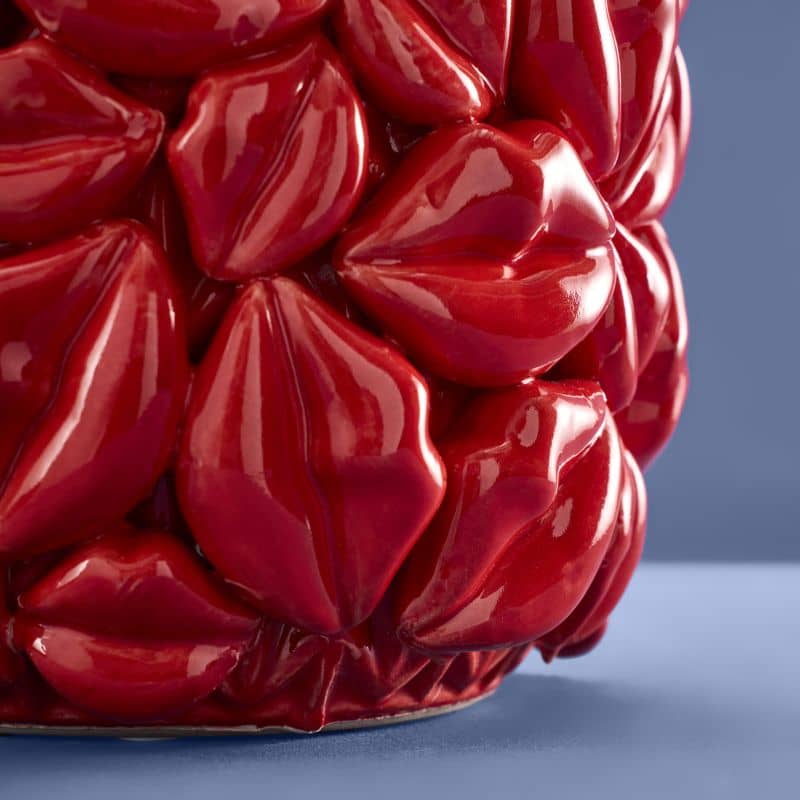 Vaso Lábios Vermelhos