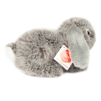 Peluche Lapin bélier gris