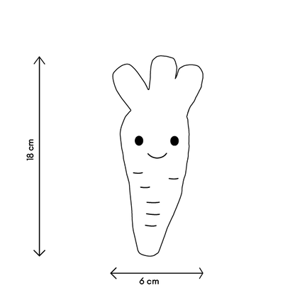 Ensemble Peluche Fruits & Légumes - Amis du Jardin