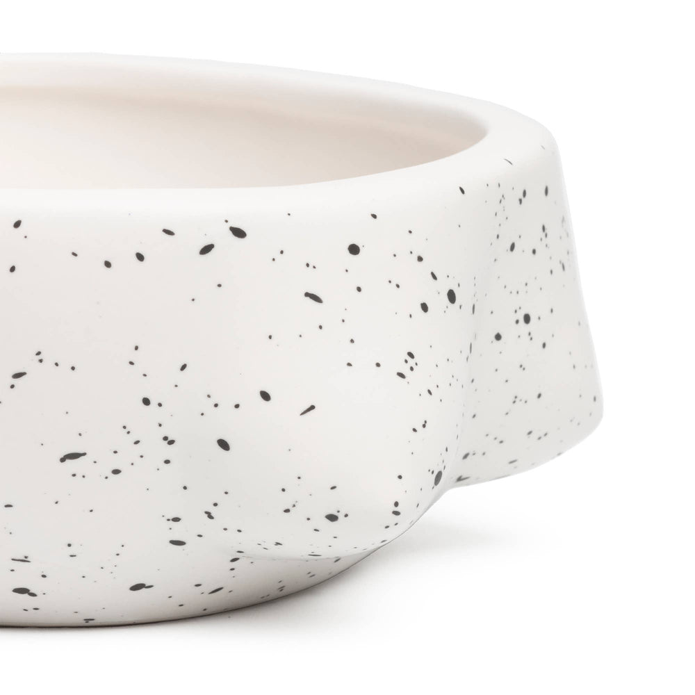Hand-Painted White Bowl Tits