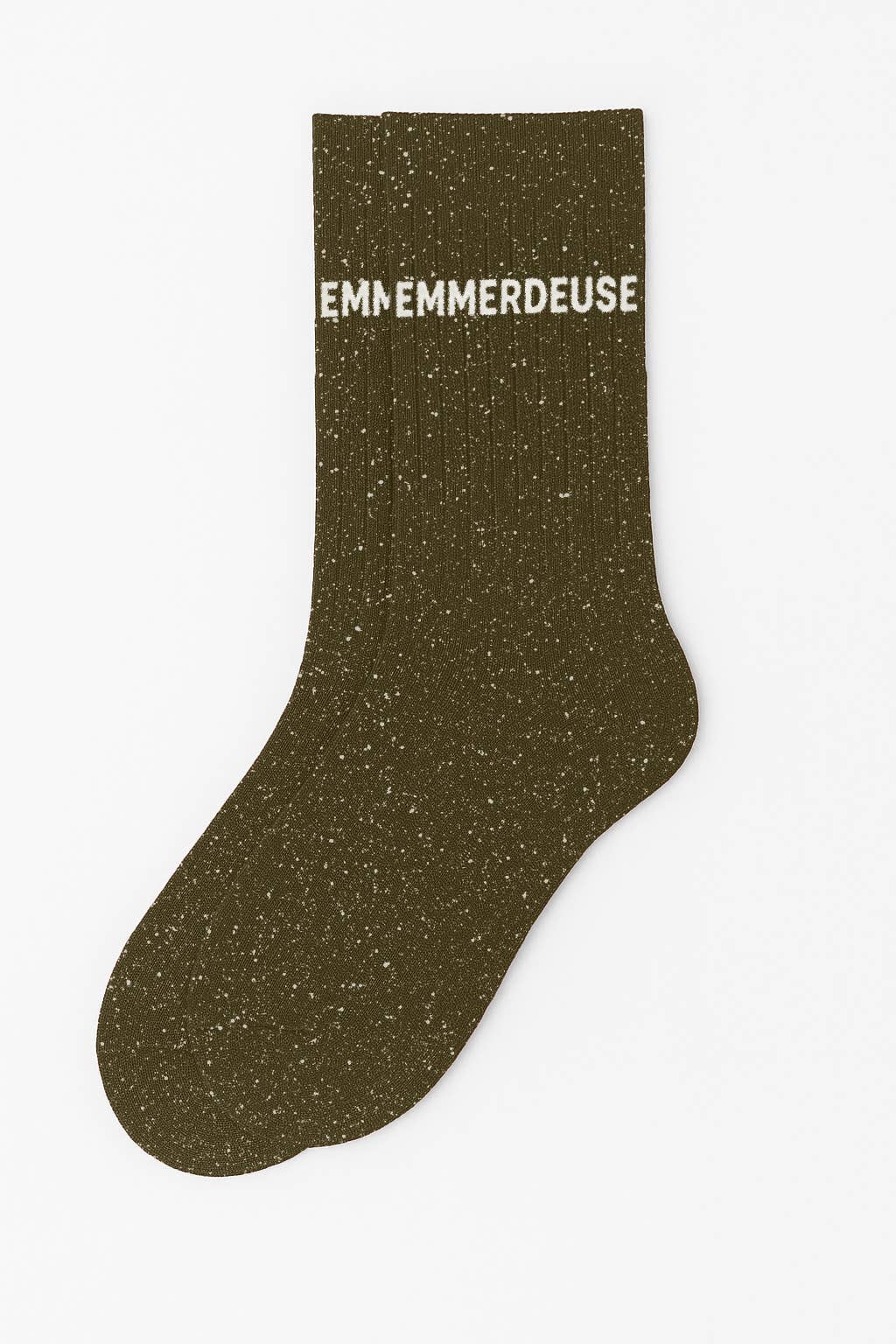Chaussettes à Paillettes Emmerdeuse Kaki – Gleety