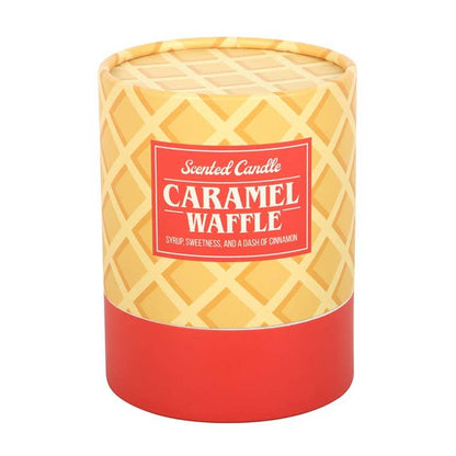 Bougie parfumée au caramel et à la gaufre