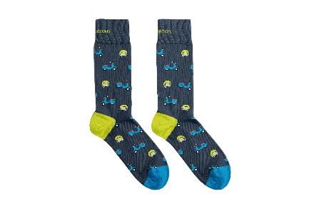 Calcetines de scooter retro
