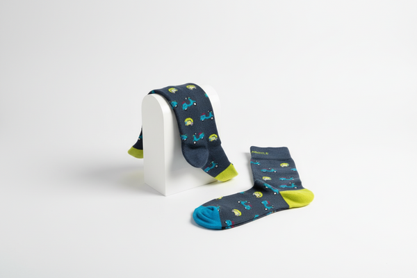 Calcetines de scooter retro