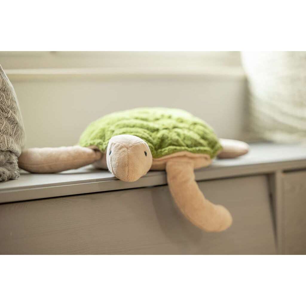 Grande Peluche Tortue | Vert Sapin