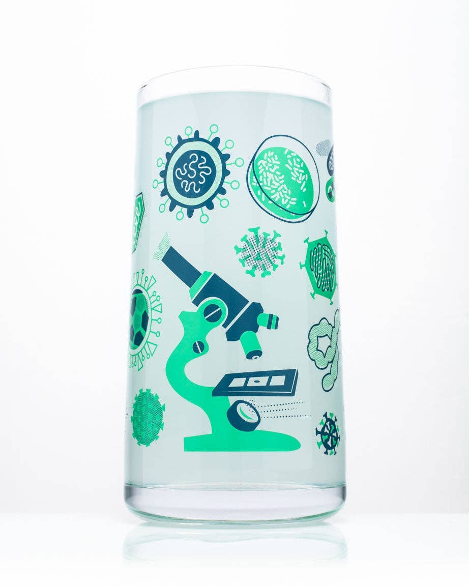 Verres à boire rétro – Microbiologie – produit scientifique Cognitive Surplus EU, vue 1