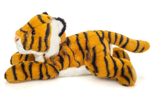 Tigre addormentata di peluche