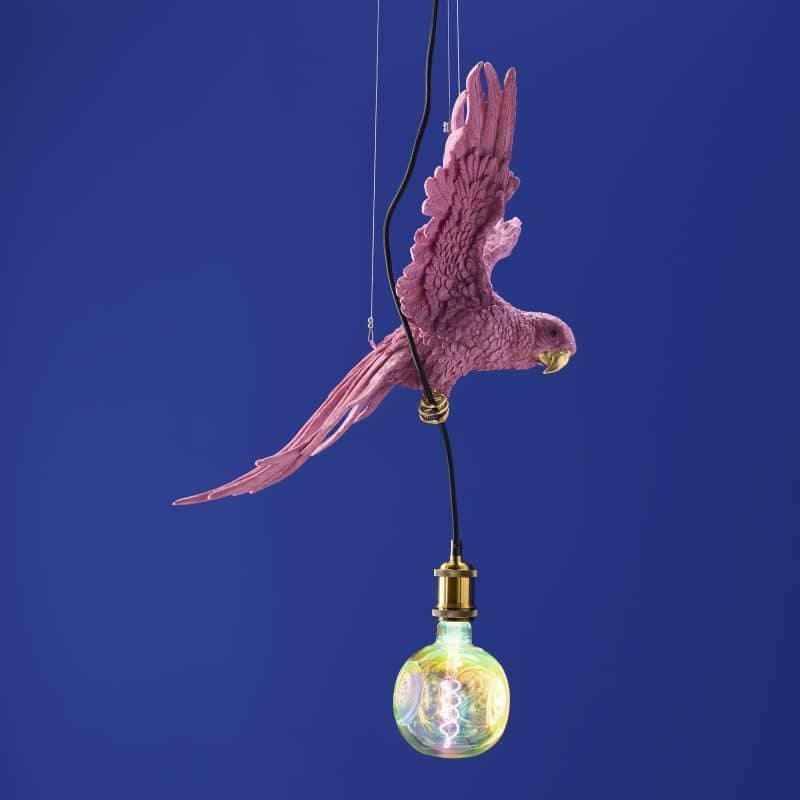 Lámpara de techo Pink Parrot