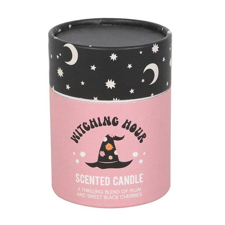 Halloween Witching Hour Candle with plum and black cherry scents