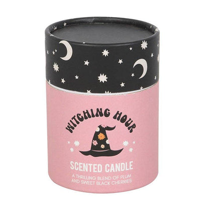 Halloween Witching Hour Candle with plum and black cherry scents