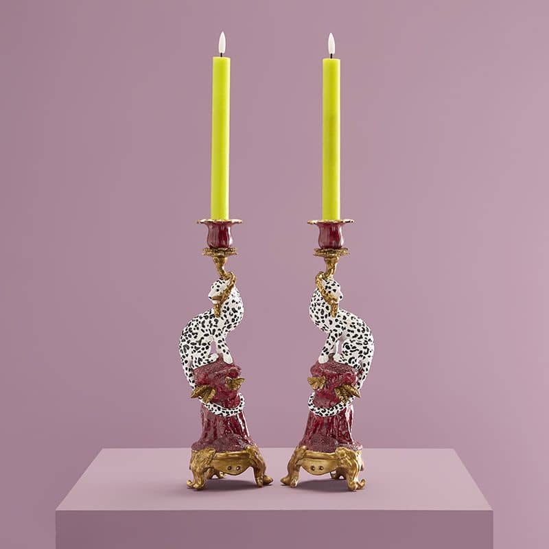 Chandelier Leo, 2 sortes. Résine de poly, 11 x 10,5 x 33 cm