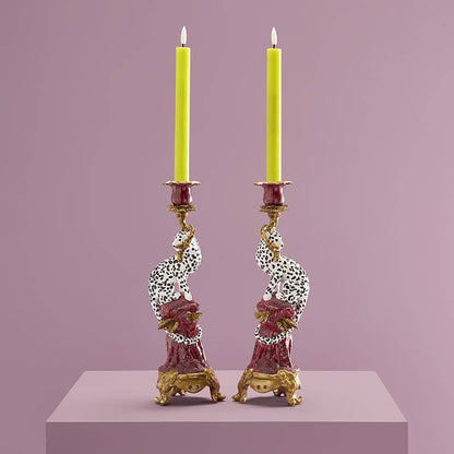 Chandelier Leo, 2 sortes. Résine de poly, 11 x 10,5 x 33 cm