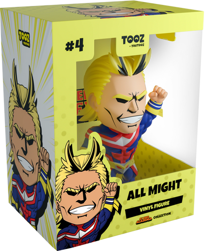 My Hero Acadamia Vinyl figurine Silver Age All Might MHA Youtooz K. Horikoshi / Shueisha